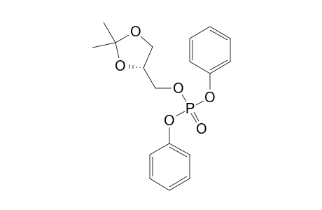 (R)-2,2-DIMETHYL-[1,3]-DIOXOLAN-4-YL-METHYL-DIPHENYL-PHOSPHATE