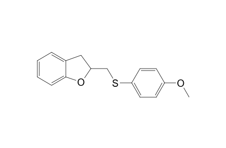 2-[[(4-methoxyphenyl)thio]methyl]-2,3-dihydrobenzofuran