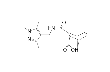 bicyclo[2.2.1]hept-5-ene-2-carboxylic acid, 3-[[[(1,3,5-trimethyl-1H-pyrazol-4-yl)methyl]amino]carbonyl]-