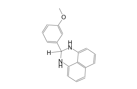 1H-perimidine, 2,3-dihydro-2-(3-methoxyphenyl)-