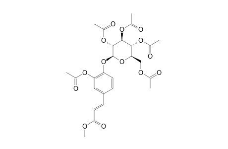 METHYL-PENTAACETYL-4-O-BETA-D-GLUCOPYRANOSYL-CAFFEATE