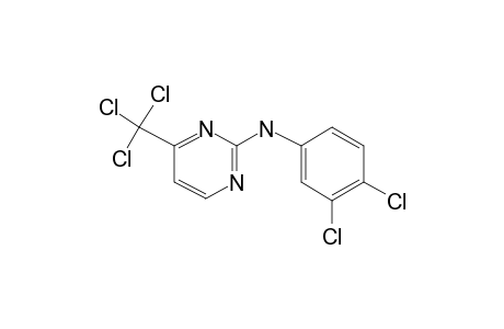 N-[3,4-Dichlorophenyl]-4-[trichloromethyl]-2-pyrimidinamine