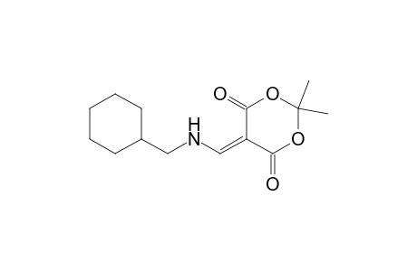 1,3-Dioxane-4,6-dione, 5-[(cyclohexylmethylamino)methylene]-2,2-dimethyl-