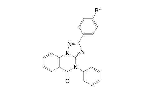 2-(4-Bromophenyl)-4-phenyl-1,2,4-triazolo[1,5-a]quinazolin-5(4H)-one
