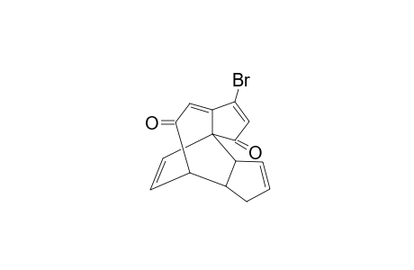 4-Bromotetracyclo[6.5.2.0(1,5)]pentadeca-3,5,11,14-tetraene-2,7-dione