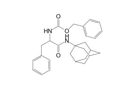(phenylmethyl) N-[1-(1-adamantylamino)-1-oxidanylidene-3-phenyl-propan-2-yl]carbamate