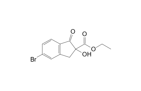 Ethyl 5-bromo-2-hydroxy-1-oxo-2,3-dihydro-1H-indene-2-carboxylate