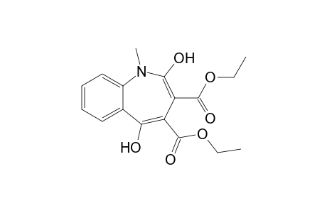 Diethyl 2,5-dihydroxy-N-methylbenzazepine-3,4-dicarboxylate