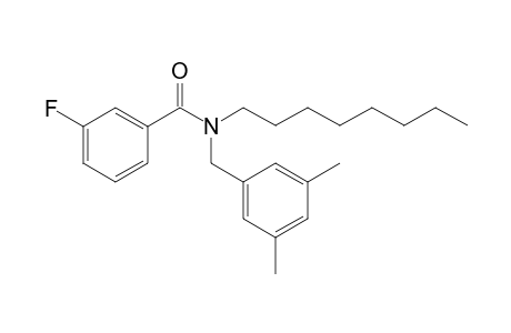 Benzamide, 3-fluoro-N-(3,5-dimethylbenzyl)-N-octyl-