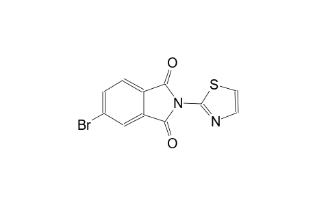 1H-isoindole-1,3(2H)-dione, 5-bromo-2-(2-thiazolyl)-