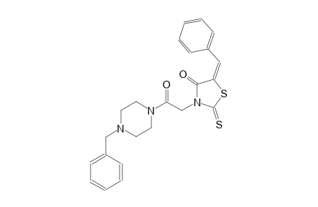 4-thiazolidinone, 3-[2-oxo-2-[4-(phenylmethyl)-1-piperazinyl]ethyl]-5-(phenylmethylene)-2-thioxo-, (5E)-