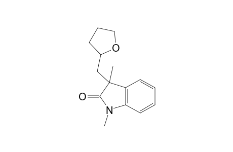 1,3-Dimethyl-3-((tetrahydrofuran-2-yl)methyl)indolin-2-one