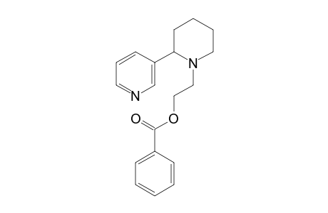 2-[2-(3-pyridinyl)-1-piperidinyl]ethyl benzoate