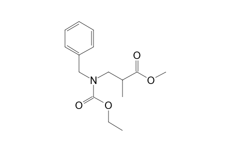 N-Benzyl-N-ethoxycarbonyl-2-methyl-.beta.-alanine, methyl ester