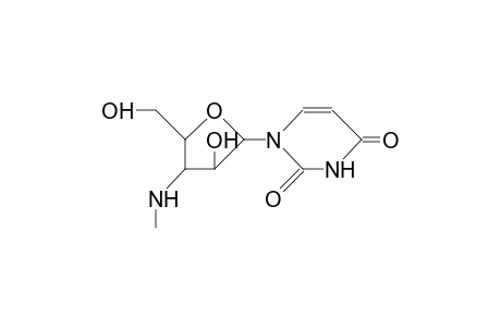 1-(3'-Deoxy-3'-methylamino-B-D-arabino-furanosyl)-uracil