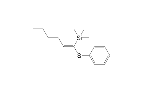 (E)-1-Phenylsulfanyl-1-trimethylsilyl-1-hexene