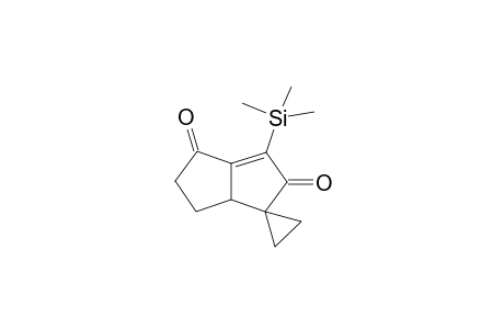 2',3',3'a,4'-Tetrahydro-6'-trimethylsilylspiro(cyclopropane-1,4'-pentalene-1',5'-dione)