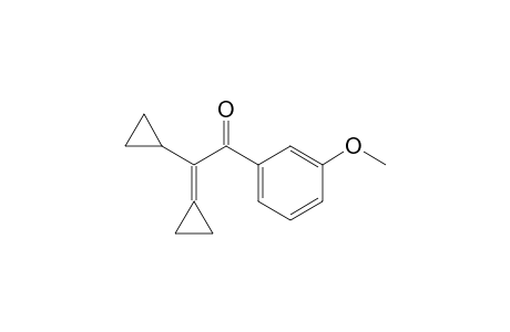 2-Cyclopropyl-2-cyclopropylidene-1-(3-methoxyphenyl)ethanone