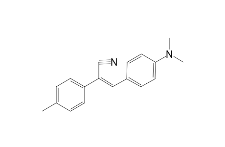 (2Z)-3-[4-(Dimethylamino)phenyl]-2-(4-methylphenyl)-2-propenenitrile
