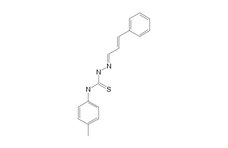CINNAMALDEHYDE-4-(PARA-METHYL-PHENYL)-THIOSEMICARBAZONE