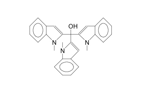 Tris(N-methyl-indol-2-yl)-methanol