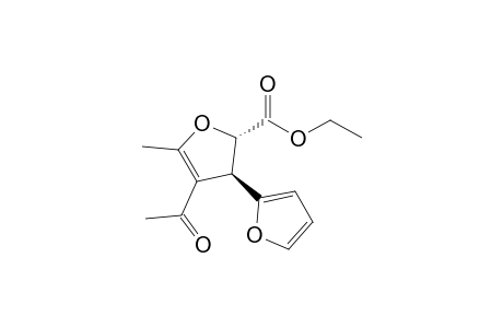 (2S,3S)-Ethyl 4-Acetyl-5-methyl-3-(2-furyl)-2,3-dihydrofuran-2-carboxylate