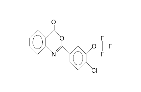 2-(4-Chloro-3-trifluoromethoxy-phenyl)-4H-3,1-benzoxazin-4-one