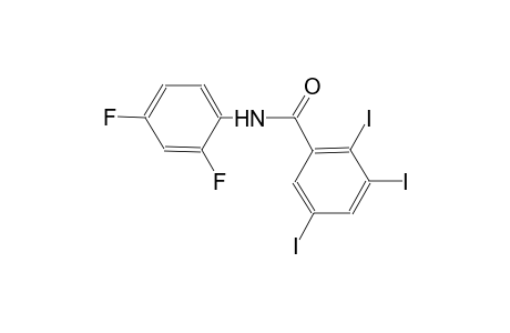 N-(2,4-difluorophenyl)-2,3,5-triiodobenzamide