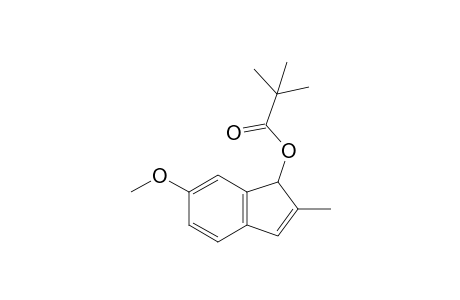 2-Methyl-6-methoxy-1-indenyl pivalate