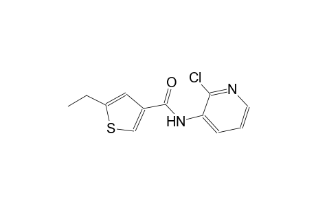 N-(2-chloro-3-pyridinyl)-5-ethyl-3-thiophenecarboxamide