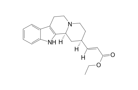 Octahydroindolo[2,3-a](2'-ethoxycarbonylethenyl)quinolizine