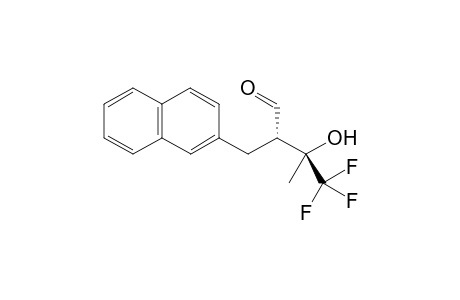 (2S,3R)-4,4,4-trifluoro-3-hydroxy-3-methyl-2-(2-naphthylmethyl)butanal