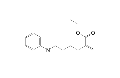 2-[4-(N-methylanilino)butyl]acrylic acid ethyl ester