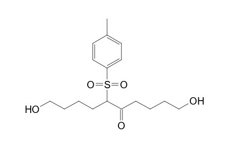 1,10-dihydroxy-6-(4-methylphenyl)sulfonyldecan-5-one