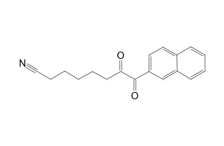 8-(naphthalen-2-yl)-7,8-dioxooctanenitrile