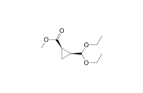 Methyl cis-2-(diethoxymethyl)cyclopropane-1-carboxylate