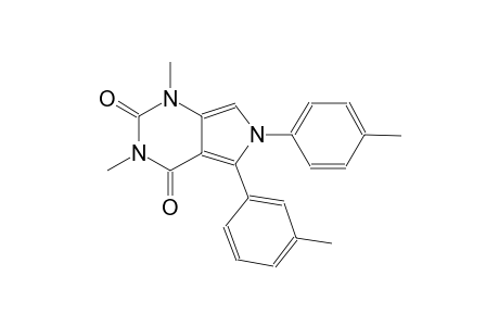 1,3-dimethyl-5-(3-methylphenyl)-6-(4-methylphenyl)-1H-pyrrolo[3,4-d]pyrimidine-2,4(3H,6H)-dione