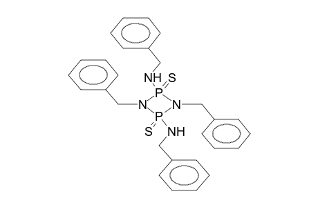1,3-DIBENZYL-2,4-BIS(BENZYLAMINO)-2,4-DITHIO-1,3,2,4-DIAZADIPHOSPHETIDINE