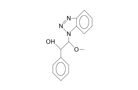 (1-<1-Benzotriazolyl>-2-hydroxy-2-phenyl-ethyl methyl ether