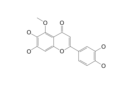 CARAJUFLAVONE;6,7,3',4'-TETRAHYDROXY-5-METHOXYFLAVONE