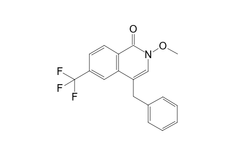 4-Benzyl-2-methoxy-6-(trifluoromethyl)isoquinolin-1(2H)-one