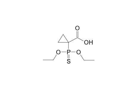 1-DIETHOXYTHIOPHOSPHINYL-1-CYCLOPROPANCARBOXYLIC ACID