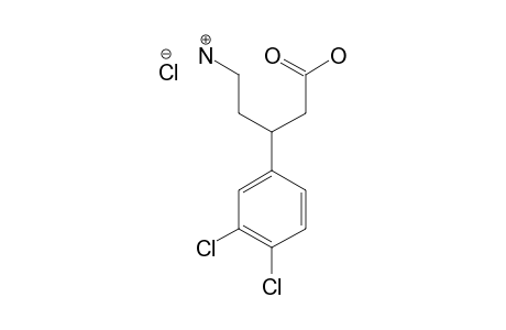 (R,S)-5-AMINO-3-(3,4-DICHLOROPHENYL)-PENTANOIC-ACID-HYDROCHLORIDE