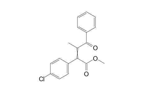 methyl 2-(4-chlorophenyl)-3-methyl-4-oxo-4-phenyl-but-2-enoate