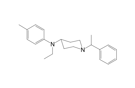 N-ethyl-N-4-methylphenyl-1-(1-phenylethyl)piperidin-4-amine