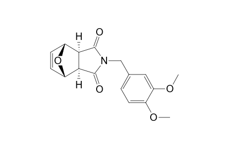 2-(3',4'-Dimethoxybenzyl)-3.alpha.,4,7,7.alpha.-tetrahydro-4,7-epoxy-1H-isoindole-1,3(2H)-dione
