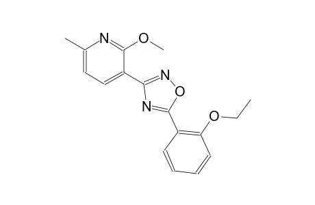 3-[5-(2-ethoxyphenyl)-1,2,4-oxadiazol-3-yl]-2-methoxy-6-methylpyridine