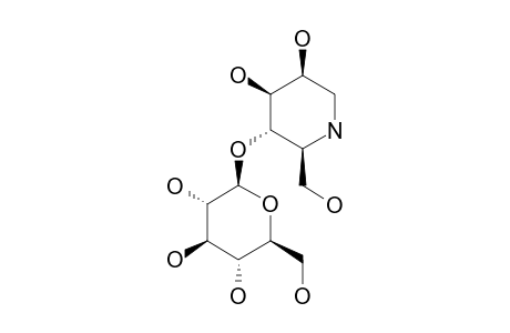 4-O-BETA-D-GLUCOPYRANOSYL-1-DEOXYMANNOJIRIMYCIN
