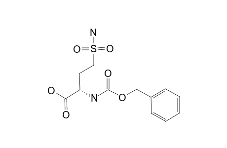(S)-2-(Z-amino)-4-sulfamoylbutyric acid