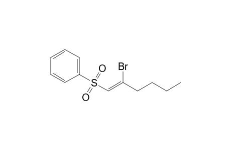 [(Z)-2-bromanylhex-1-enyl]sulfonylbenzene